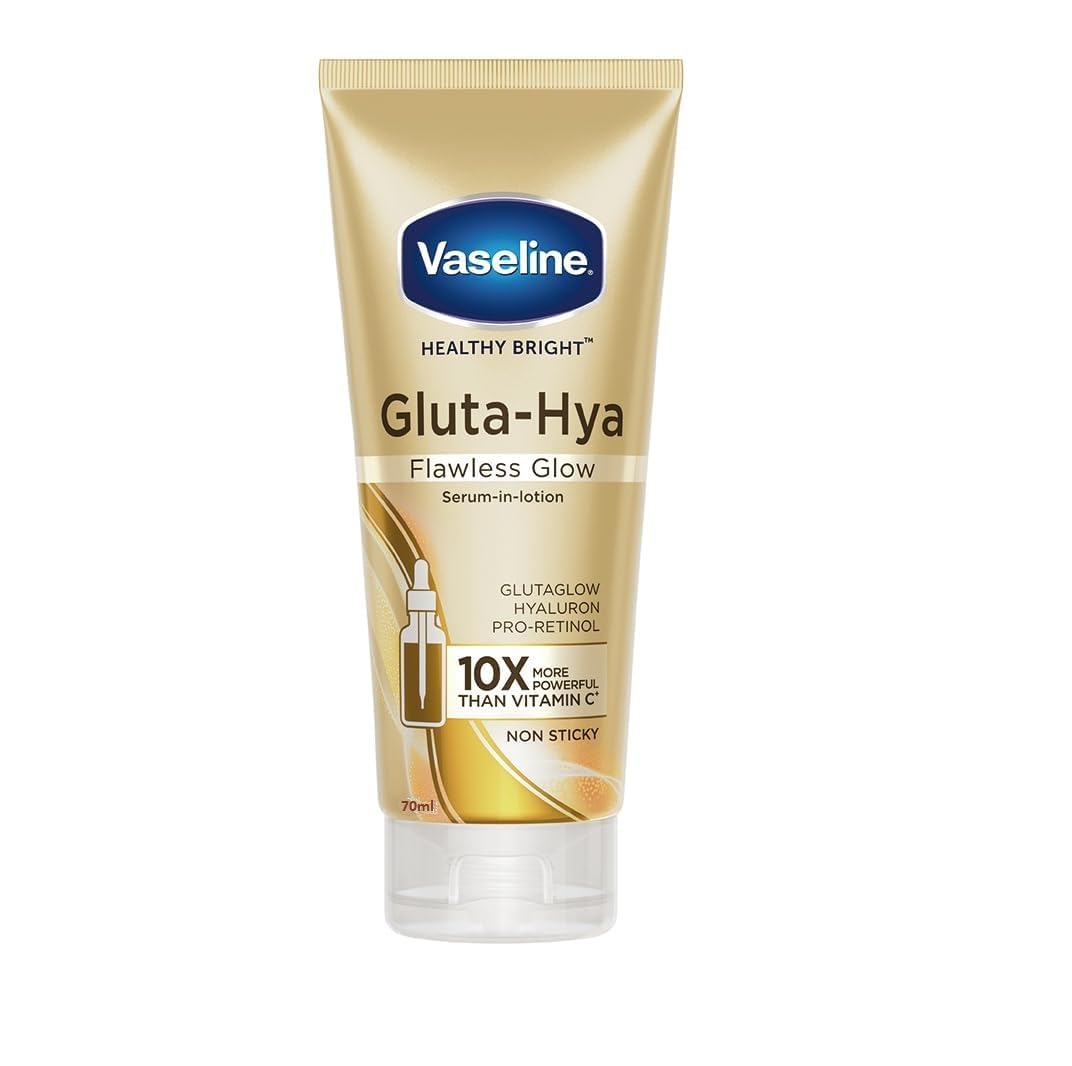 Vaseline Healthy Bright Gluta-Hya Flawless Glow Serum Burst UV Lotion
