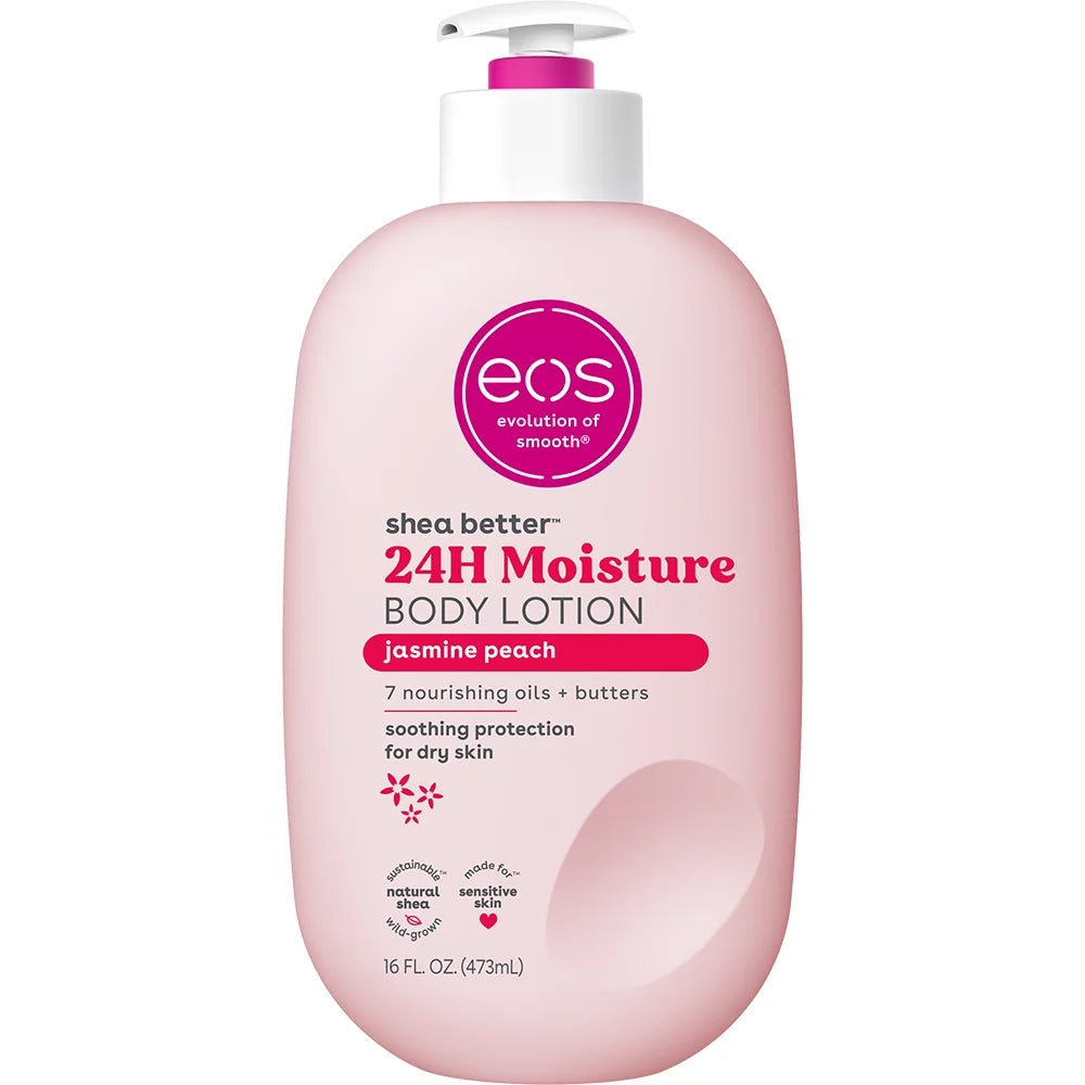 EOS Shea Better 24H Moisture Body Lotion – Jasmine Peach