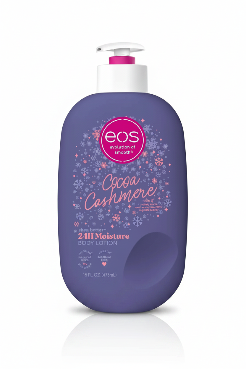 EOS Holiday Shea Better 24H Moisture Body Lotion – Cocoa Cashmere
