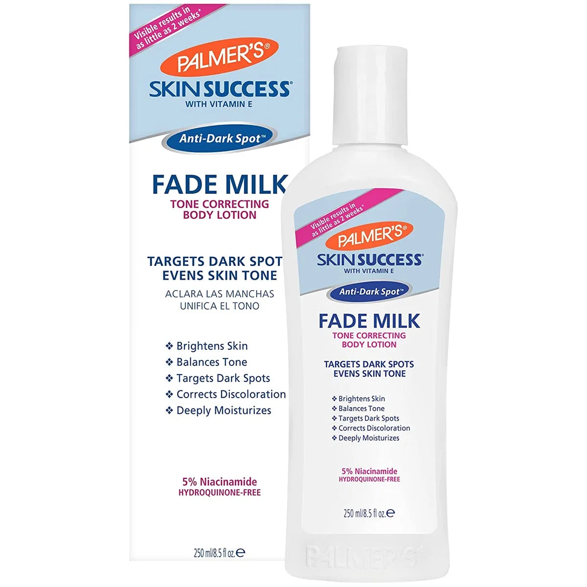 Palmer’s Skin Success Anti-Dark Spot Fade Milk – Tone Correcting Body Lotion