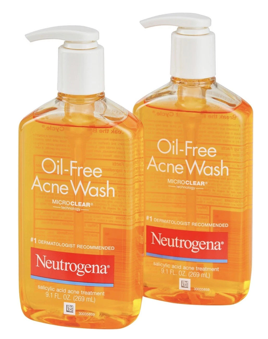 Neutrogena Oil-Free Acne Wash – 269mL