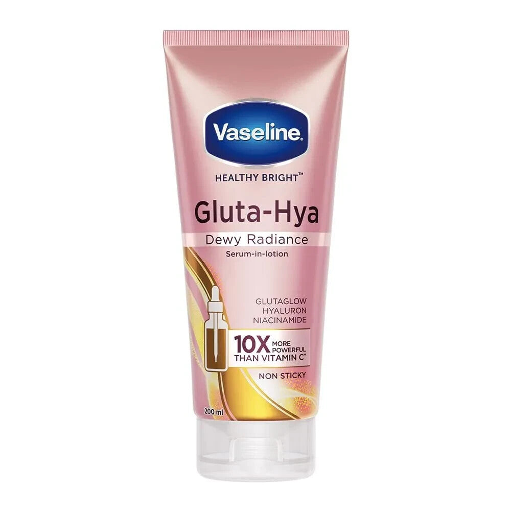 Vaseline Healthy Bright Gluta-Hya Flawless Glow Serum Burst UV Lotion